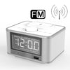 Usb Wireless Phone Charging Alarm Clock Radio
