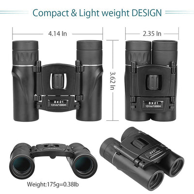 8x21 binoculars