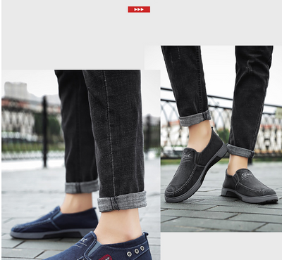 Old Beijing Cloth Shoes Men New Men's Sneakers Soft Soles