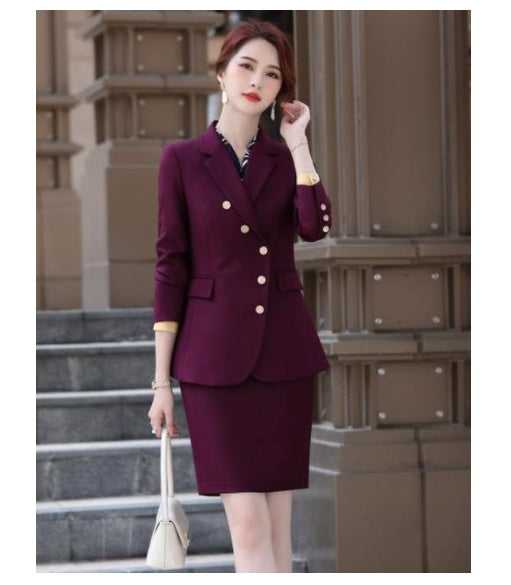 Women's Suits New Fashion Style Professional Work Clothes