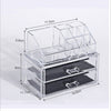 Cosmetic storage box transparent drawer acrylic storage