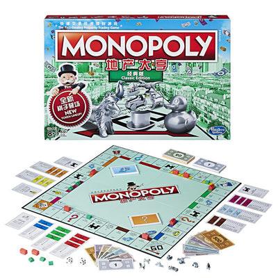 Classic Monopoly Puzzle Board Game